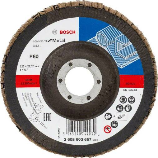 Lihvketas metallile Standard 125x22mm,60
