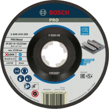 X-LOCK Expert for Metal 125 × 6 × 22,23 mm