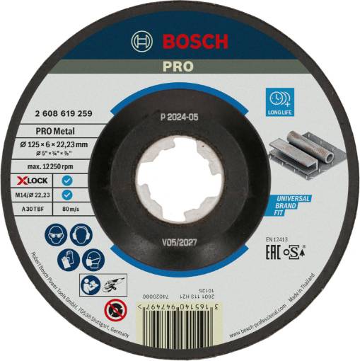 X-LOCK Expert for Metal 125 × 6 × 22,23 mm