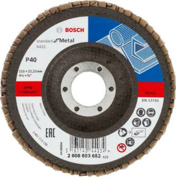 Lihvketas metallile Standard 115x22mm,40