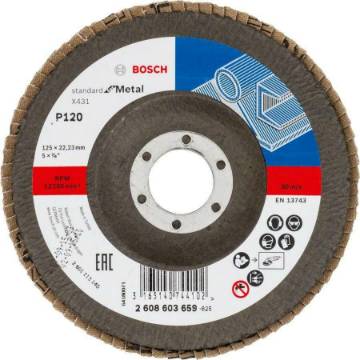 Lihvketas metallile Standard 125x22mm,120