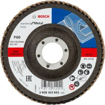 Lihvketas metallile Standard 115x22mm,60