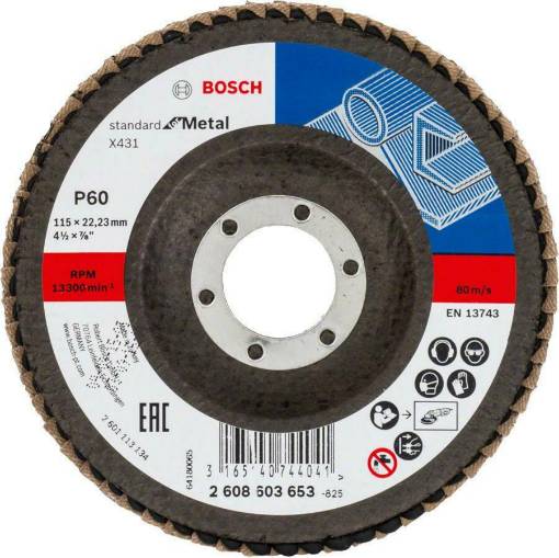 Lihvketas metallile Standard 115x22mm,60