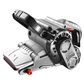 Belt sander 800W, speed 120-260m/min, sanding belt 75x457mm, in BMC