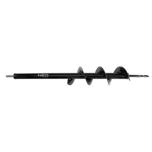 Soil auger 3/8 HEX (0.95 cm), 80 x 600 mm, for screwdriver