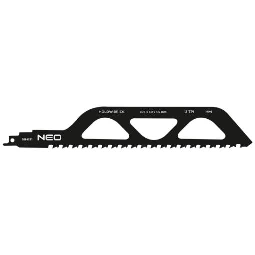 Sabre saw blade, HM, 305 x 50 x 1.5 mm, 2TPI