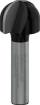 Ümarsoonefrees, 2-poolne R=10 mm, l=13 mm,kinn.8m