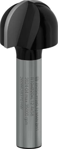 Ümarsoonefrees, 2-poolne R=10 mm, l=13 mm,kinn.8m