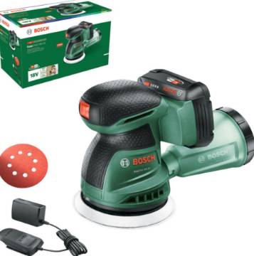 EasyOrbit 18V-10 cordless eccentric sander  (1x 2.0Ah battery + charger)
