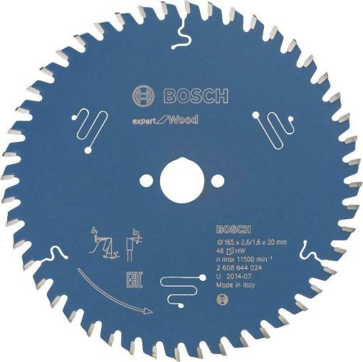 Ketassae ketas Expert 165 x 20 x 2,6 mm, 48