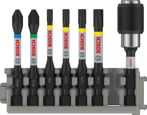 7-osaline otsakute kompl L=50mm, Impact Control