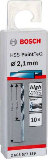 PointTeQ metallipuur 2,1 x 24 x 49 mm , 10 tk.