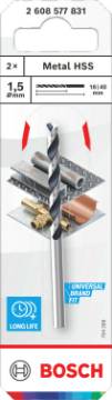 BOSCH metallipuur 1,5 x 18 x 40 mm , 2 tk.