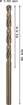 HSS-Co metallipuur 5,0mm, 10 tk.