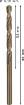 HSS-Co metallipuur 5,1mm 10 tk.