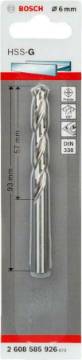 HSS-G metallipuur 6,0mm, 1 tk.