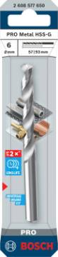 PRO HSS-G metallipuur 6,0mm, 1 tk.