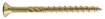 Chipboard screw, countersunk head TX YZN