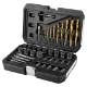 set for broken screws (with drill bits and screw extractor), 40 items
