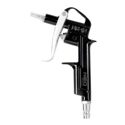 Blowing gun, short nozzle
