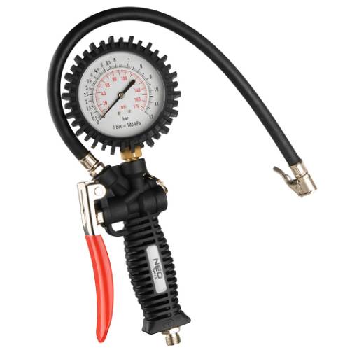 Inflating gun with manometer diam. 80 mm