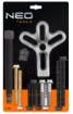 Wheel hub / harmonic balancer puller, 13pcs set