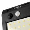 Solar wall lamp 20 SMD LED, 250 lm, rechargeable