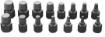 Bolt twist screw set 15pcs