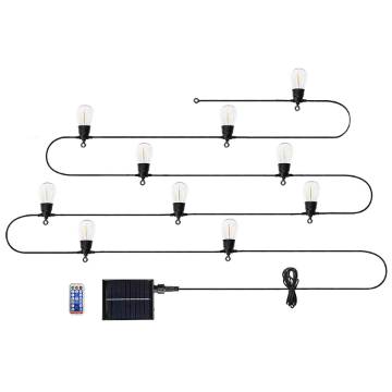 Solar garland 6.5m