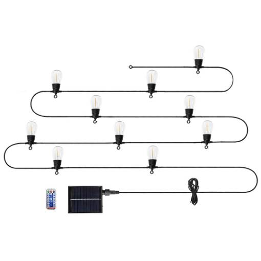 Solar garland 6.5m