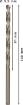 HSS-G metallpuur 5,5x139 mm,5 tk.