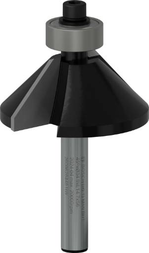 Faasifrees 6mm D1 34,9 mm, B 11,1 mm,45°