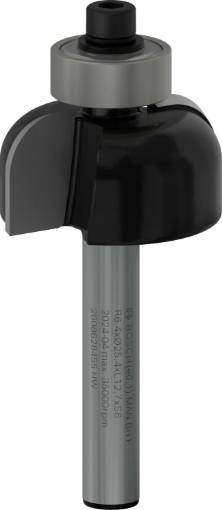 Õõnesfrees 6mm R1 4 mm, D 25,4mm,L12,6mm