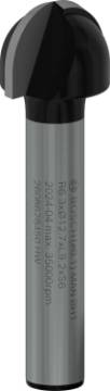 Õõnesfrees 6mm R1 6,3 mm, D 12,7 mm