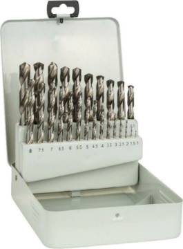 25 HSS-G puuride komplekt metall