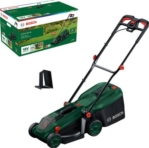 Rotak 18V-34 cordless lawnmower 34cm (without battery and charger)