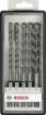 5 SDS-plus puuride kompl 6/6/8/8/10 x 165mm