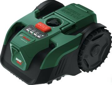 VISIMOW18V-100 cordless robotic mower in cardboard box (without battery and charger)