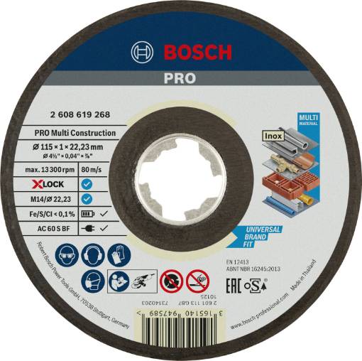 X-LOCK Multi Construction 115 × 1 × 22,23 mm