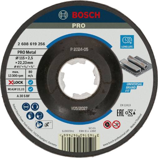 X-LOCK Expert for Metal 115 × 2,5 × 22,23 mm