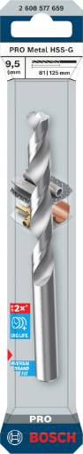 PRO HSS-G metallipuur 9,5mm, 1 tk.