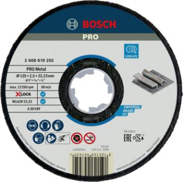 X-LOCK Expert for Metal 125 × 2,5 × 22,23 mm