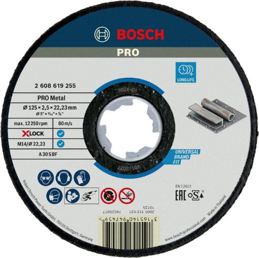X-LOCK Expert for Metal 125 × 2,5 × 22,23 mm