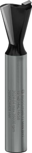 Pääsusaba frees HM 14o, l=12,7mm,kinn.8mm