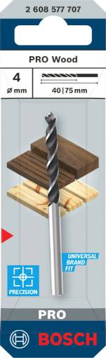 PRO Puidupuur 4,0x70 mm,1 tk.