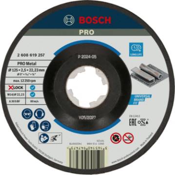 X-LOCK Expert for Metal 125 × 2,5 × 22,23 mm