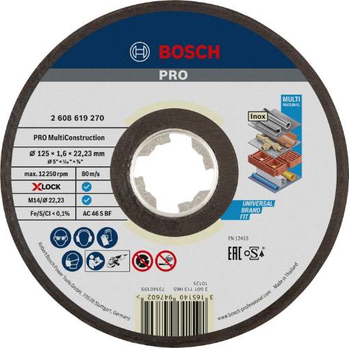 X-LOCK Multi Construction 125 × 1,6 × 22,23 mm