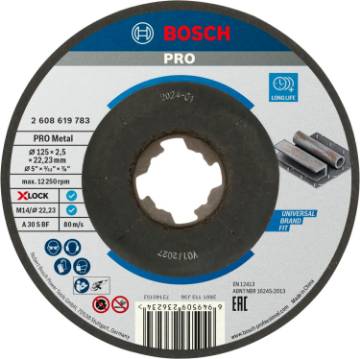 X-LOCK PRO Metal 125 x 2,5 x 22,23mm