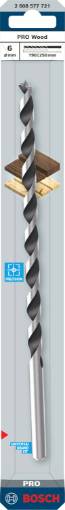 PRO Puidupuur 6,0x250,0mm,1 tk.