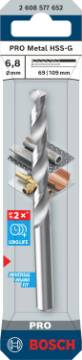 PRO HSS-G metallipuur 6,8mm, 1 tk.